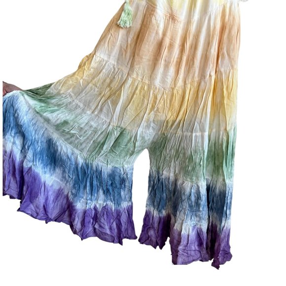 SALE!!!!! NWT Storia Rainbow Tie Dye Jumpsuit NWT - S, M, L - Picture 7 of 8